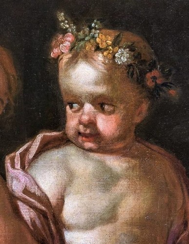 Allégorie de l'amour - École génoise du XVIIe siècle - Louis XIV